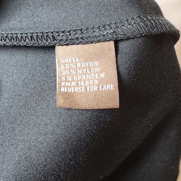 J.McLaughlin Letty Bell Sleeve Black Dress - Size Large - Picture 9 of 9